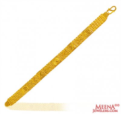 22K Gold  Bracelet ( Men`s Bracelets )