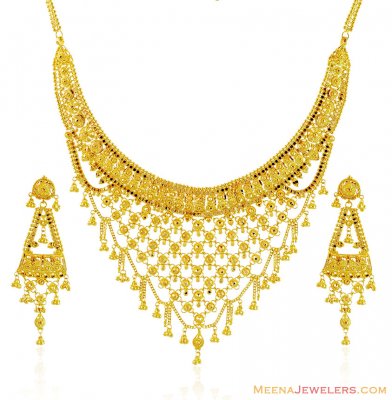 22K Beautiful Gold Set ( 22 Kt Gold Sets )