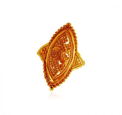 22KT Gold Baby Girl Ring ( 22Kt Baby Rings )