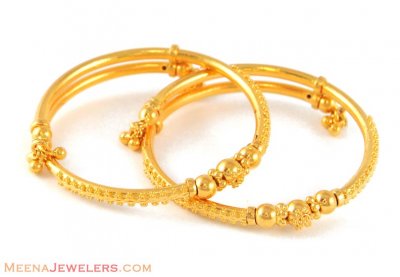 22kt Baby Jewelry (Bangles) ( Baby Bangles )