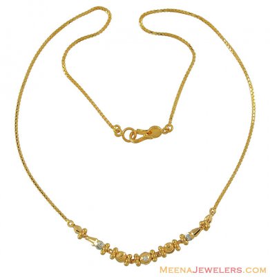 22 Kt Gold Fancy Chain ( 22Kt Gold Fancy Chains )