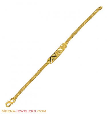 Kids Gold Designer Bracelet ( 22Kt Baby Bracelets )