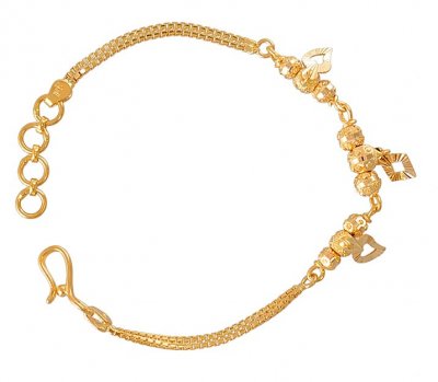 22Kt Gold Ladies Bracelet ( Ladies Bracelets )