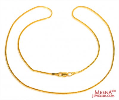 22 karat Gold Chain  ( Plain Gold Chains )