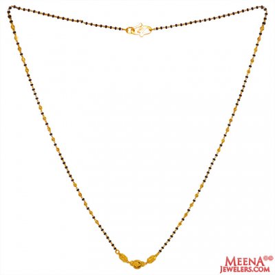 22K Gold Fancy Mangalsutra Chain ( MangalSutras )