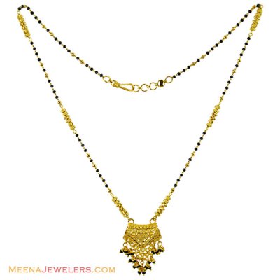 22k Indian Mangalsutra(17 Inch) ( MangalSutras )