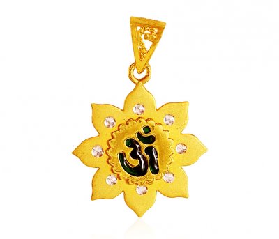 22Kt Om Pendant ( Om Pendants )