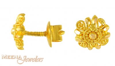 22K Gold Filigree Tops ( 22 Kt Gold Tops )