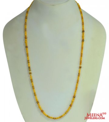 Meenakari Long Chain in 22 Kt ( 22Kt Long Chains (Ladies) )