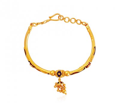 Kids Meena Bracelet (22k Gold) ( 22Kt Baby Bracelets )