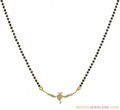 Diamond Mangalsutra Chain ( Diamond MangalSutras )