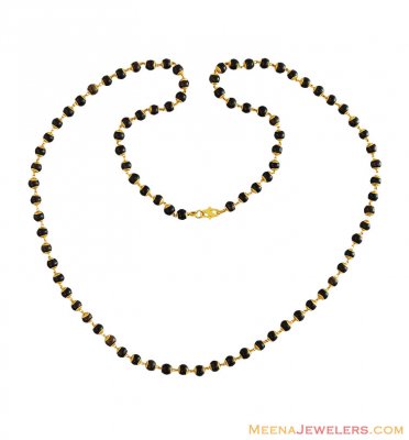 22k Gold Shyam Tulsi Mala ( 22Kt Long Chains (Ladies) )