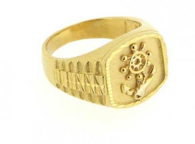 EXQUISITE RING (MENS) ( Mens Gold Ring )