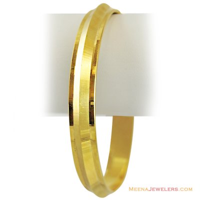 22k Mens Punjabi Kada ( Mens Gold Kada )