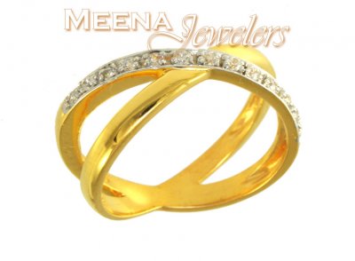 22 Kt Gold Ladies Signity Ring ( Ladies Signity Rings )