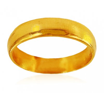 22KT Gold Plain Band  ( Wedding Bands )