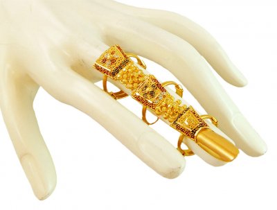 22K Gold Exquisite Ring ( Ladies Gold Ring )