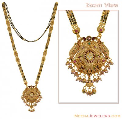 Gold Long Indian Mangalsutra ( MangalSutras )