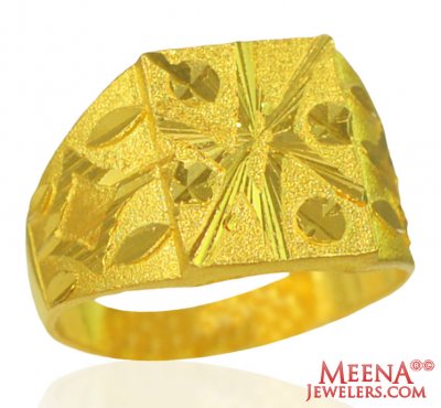 22K Gold Ring ( Mens Gold Ring )