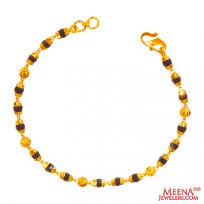 22 Karat Gold Beads Bracelet ( Ladies Bracelets )