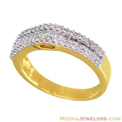 18k Fancy Diamond Ring  ( Diamond Rings )
