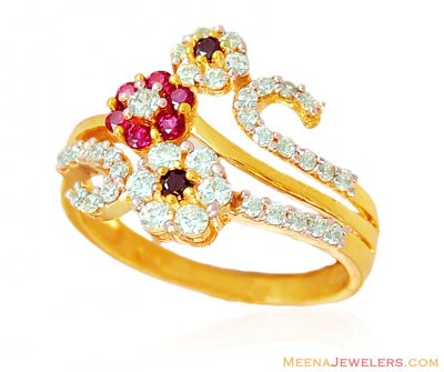 Excluisve 22K Gold Ladies Ring ( Ladies Signity Rings )