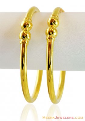 Gold Pipe Kada (2 pc) ( Kadas )