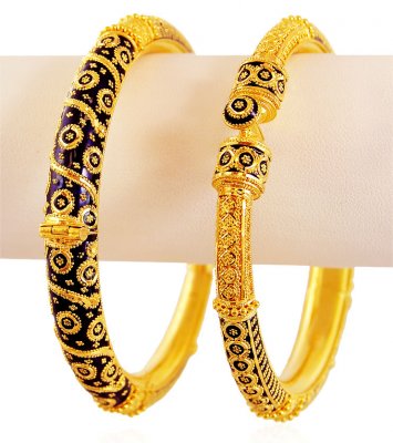 22K Gold Meena Kada 1PCs ( Kadas )