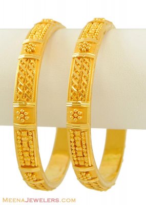 22K Gold Bangles ( Gold Bangles )