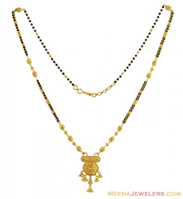 22K Fancy Filigree Mangalsutra  ( MangalSutras )