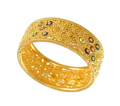 22Kt Gold Indian Band ( Ladies Gold Ring )