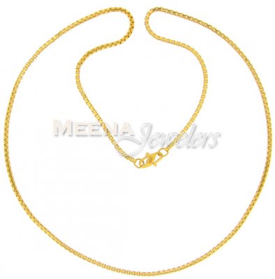 22 Kt Gold Chain ( Plain Gold Chains )