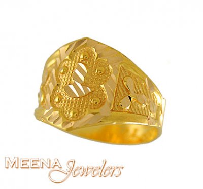 Gold Baby Ring ( 22Kt Baby Rings )