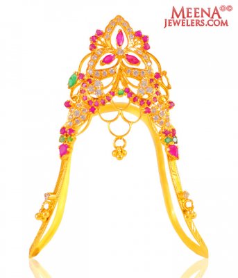 22 kt Gold baby Arm bracelet ( Gold Armlet (Baju Bandh) )
