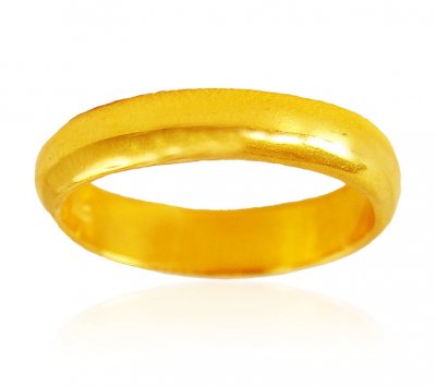 22K Gold Band (Unisex) ( Wedding Bands )