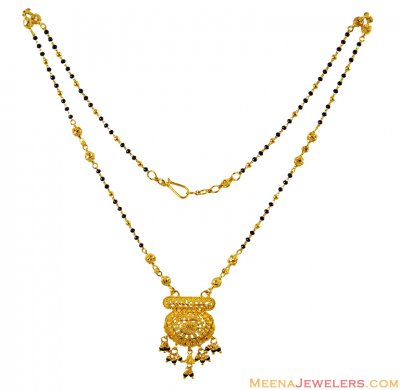 22K Gold Filigree Mangalsutra  ( MangalSutras )
