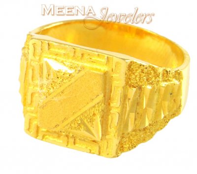 22Kt Gold Mens Ring ( Mens Gold Ring )