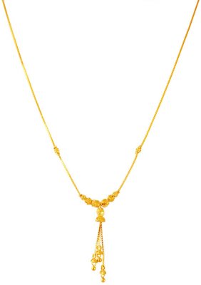 22K Yellow Gold Dokia Chain  ( 22Kt Gold Fancy Chains )