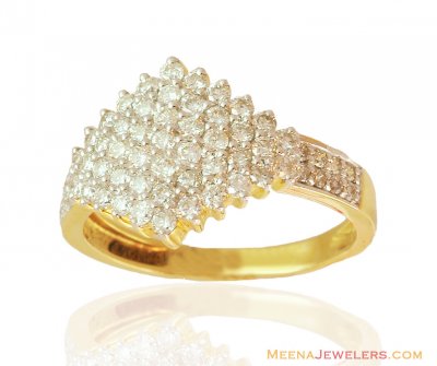Exclusive Diamond Studded Ring 18k ( Diamond Rings )