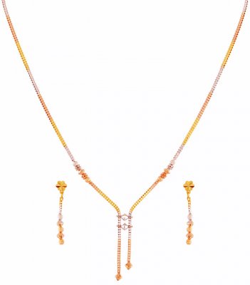 22k Gold Necklace Set ( Light Sets )