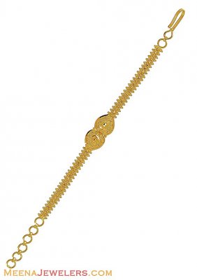 22K Baby Filigree Bracelet ( 22Kt Baby Bracelets )