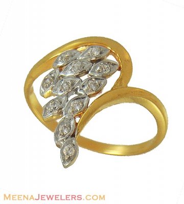 Star Signity Ring (22K) ( Ladies Signity Rings )