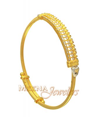 Two Tone Baby Bangle ( Baby Bangles )