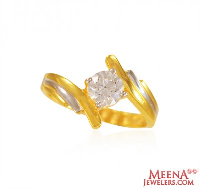 22K Gold Ladies Ring ( Ladies Signity Rings )