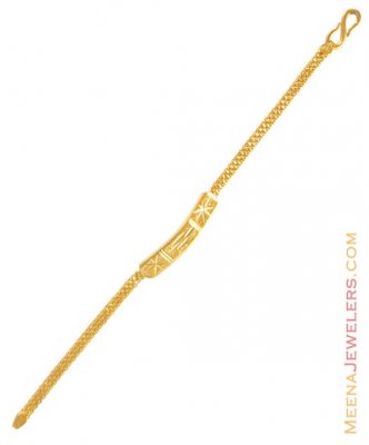 22k Fancy kids bracelet ( 22Kt Baby Bracelets )