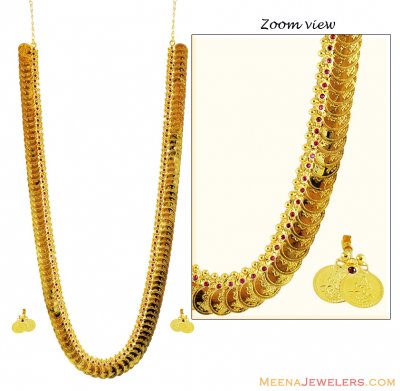 22K Gold Kasu Mala (Set) ( 22 Kt Gold Sets )