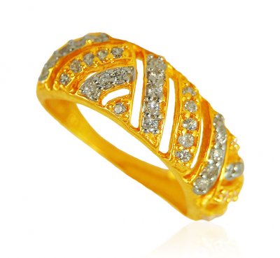 22K Gold Ladies Signity Ring ( Ladies Signity Rings )