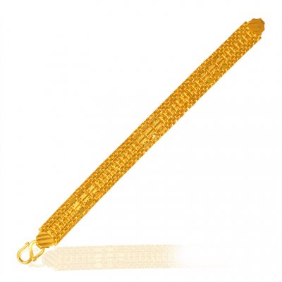 22karat Yellow Gold Men Bracelet ( Men`s Bracelets )