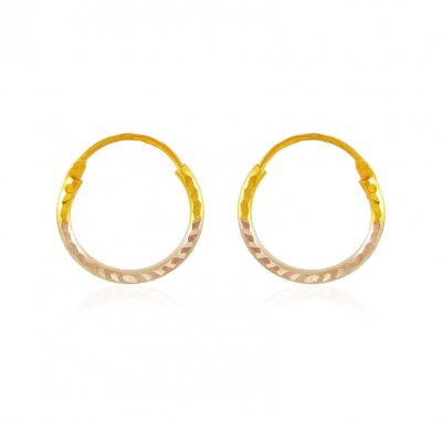 22 Kt Gold Hoop Earrings ( Hoop Earrings )