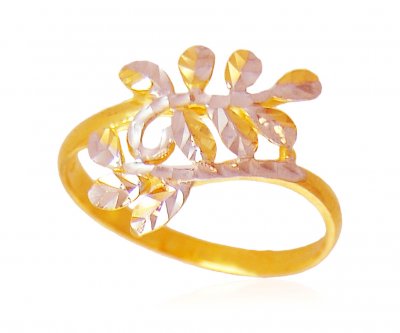 22K Gold Fancy  Ring ( Ladies Gold Ring )